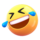laughing emoji