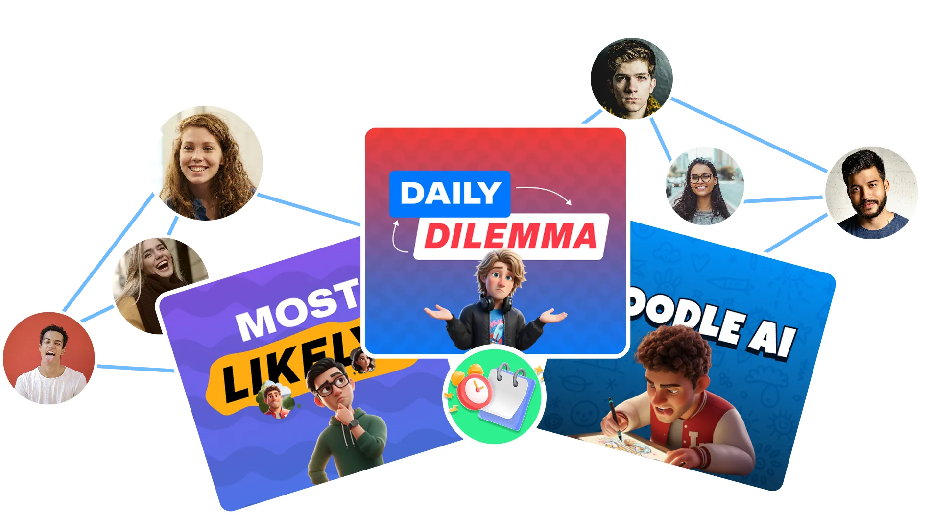 Daily games, deeper friendships